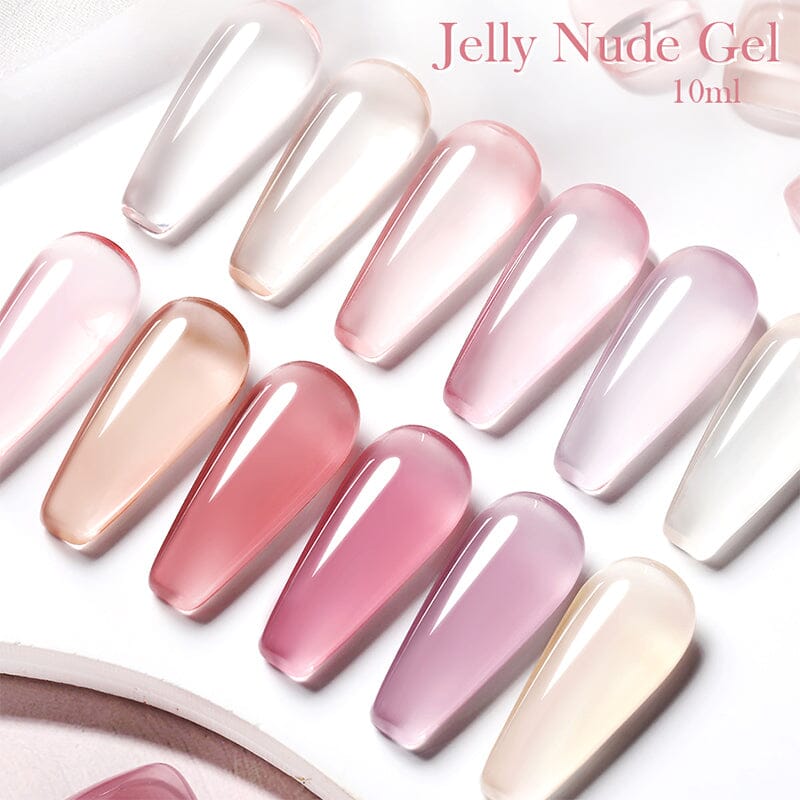 Nude - 6 Colors Gel Polish Set 10ml