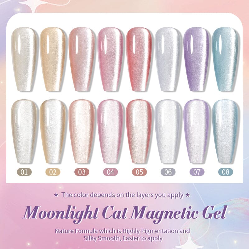 Moonlight Cat Magnetic Gel Polish 10ml