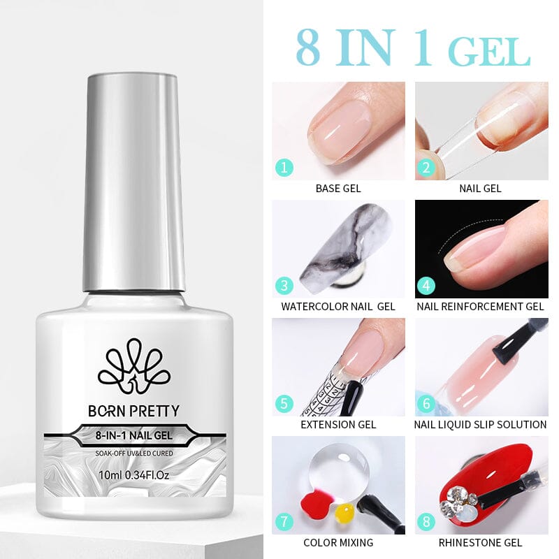 8 in 1 Nail Gel 10ml