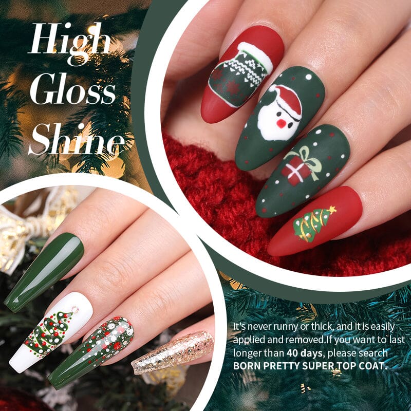 6 Colors Christmas Gel Polish Set