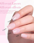 6 Colors Prime Basic Milky Jelly Gel 7ml