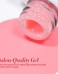 4 Colors Rosy Aura Milky Jelly Gel 7ml