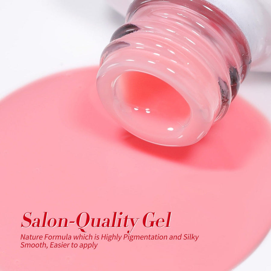 4 Colors Rosy Aura Milky Jelly Gel 7ml