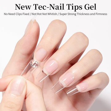 Clear Nail Tips Gel 15g