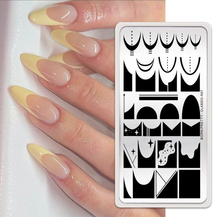 Nail Stamping Plate CLASSIC-N07