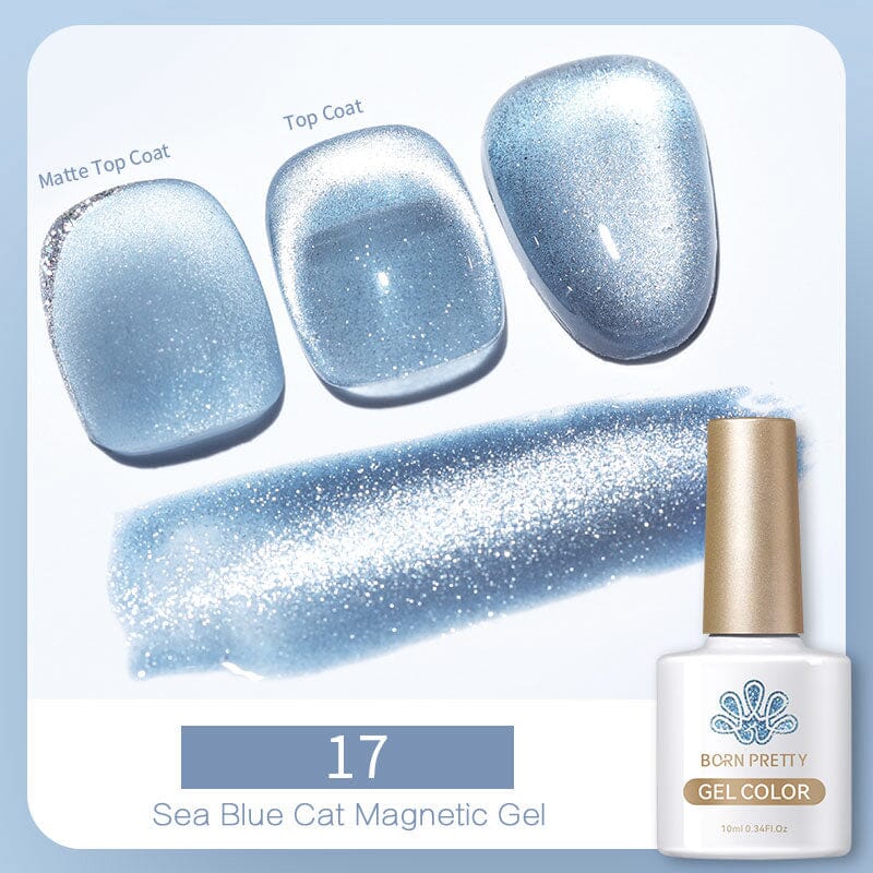 Sea Blue Cat Magnetic Gel 17 10ml