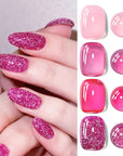 4 Colors Rosy Blush Jelly Gel 7ml