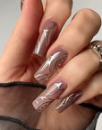 TikTok Metallic Panting Gel & Jelly Nude Gel Kit