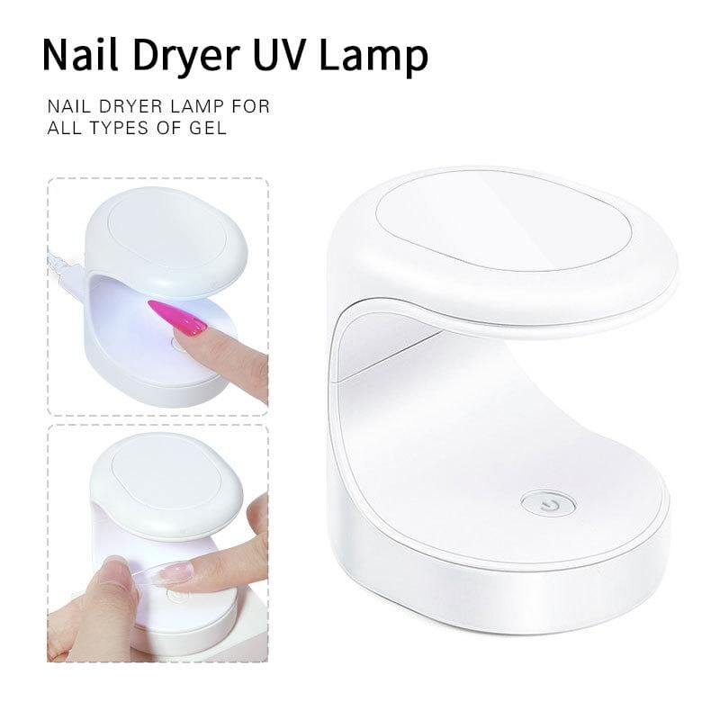 16W White Mini Nail Dryer UV/LED Lamp