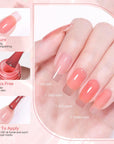 X-Jelly Gel HEMA FREE Semi Jelly Gel Nude #08 15ml