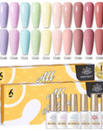 12 Colors Spring Summer Gel Polish Set