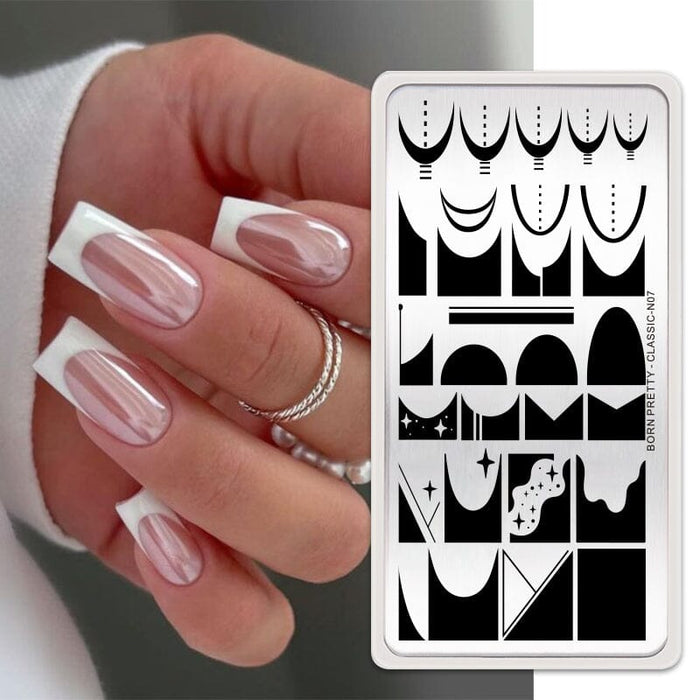 Nail Stamping Plate CLASSIC-N07