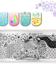 Nail Stamping Plate Mother's Day L001