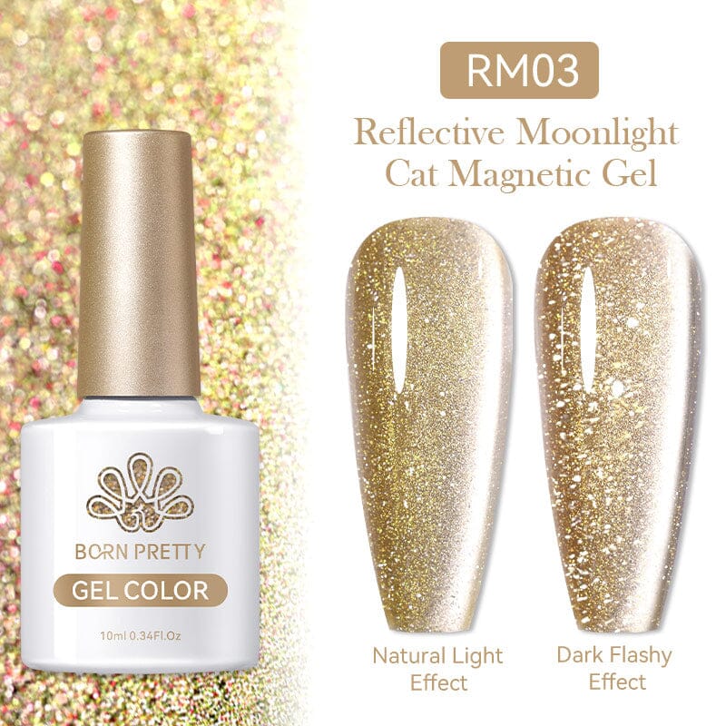 Reflective Moonlight Cat Magnetic Gel 10ml