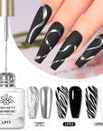 6 Colors Classic Liner Paint Gel Polish Set 10ml