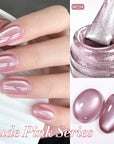 6 Colors Nude Pink Gel Polish Set 10ml