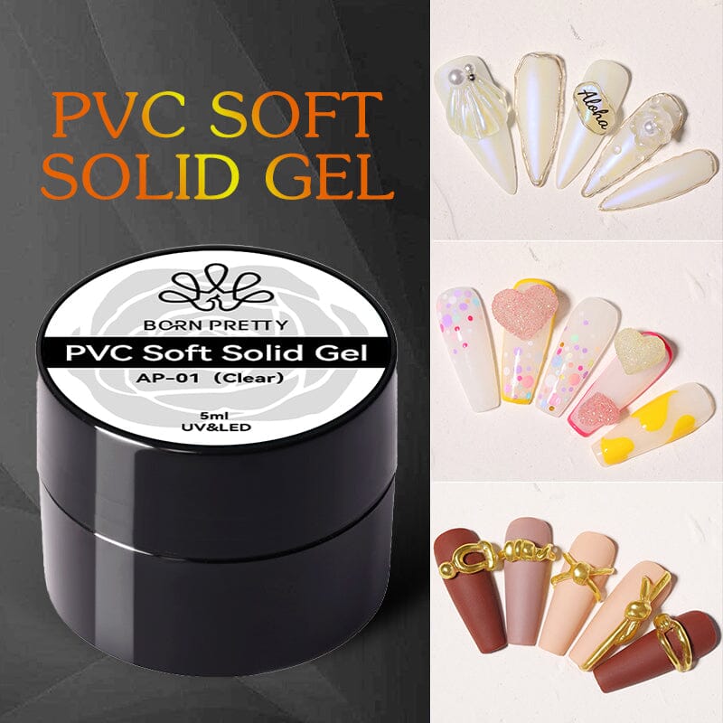 Clear PVC Soft Solid Gel 5ml