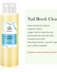 500ml Nail Cleaner Gel Remover Brush Cleaner