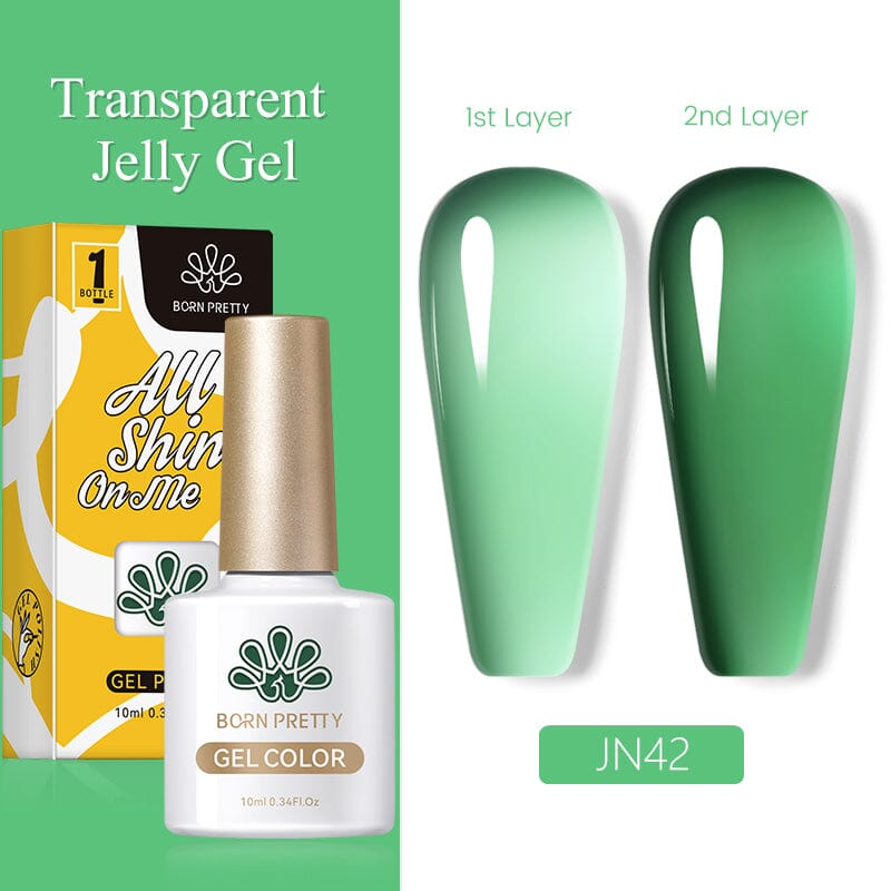 Green Blue Jelly Nude Gel 10ml