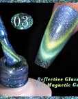 Reflective Glass Cat Magnetic Gel Polish 10ml