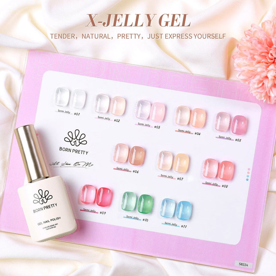 X-Jelly Gel HEMA FREE Semi Jelly Gel Nude #06 15ml