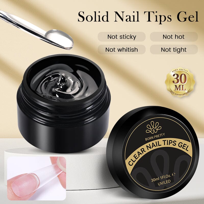 Clear Nail Tips Gel 30ml