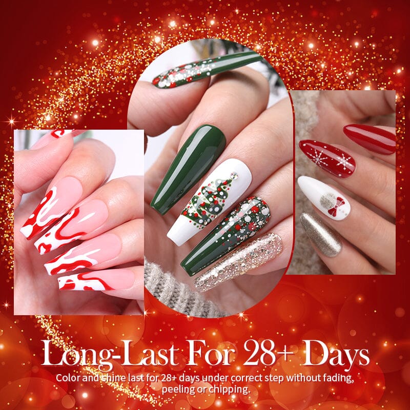 6 Colors Christmas Gel Polish Set