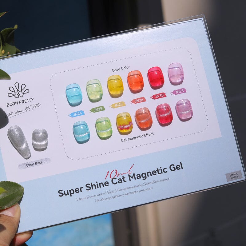 Color Chart Card for Super Shine Cat Magnetic Gel