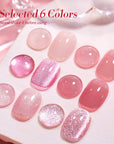 6 Colors Gel Polish Fantasy Rose Mixed Set 7ml