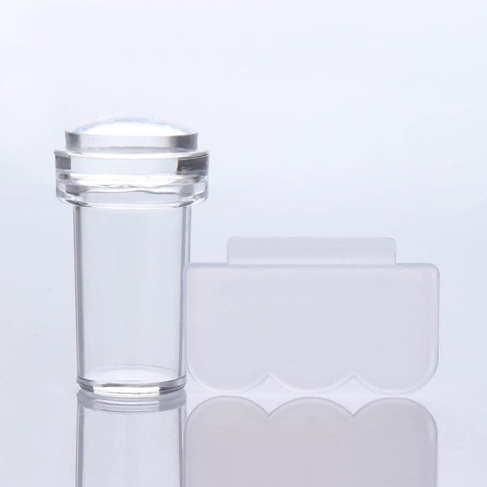 Transparent Nail Stamper Scraper