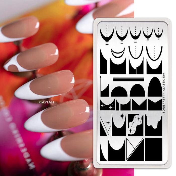 Nail Stamping Plate CLASSIC-N07