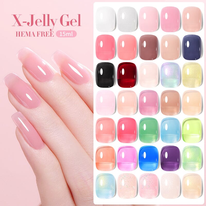 30 Colors Hema-Free Jelly Gel 15ml