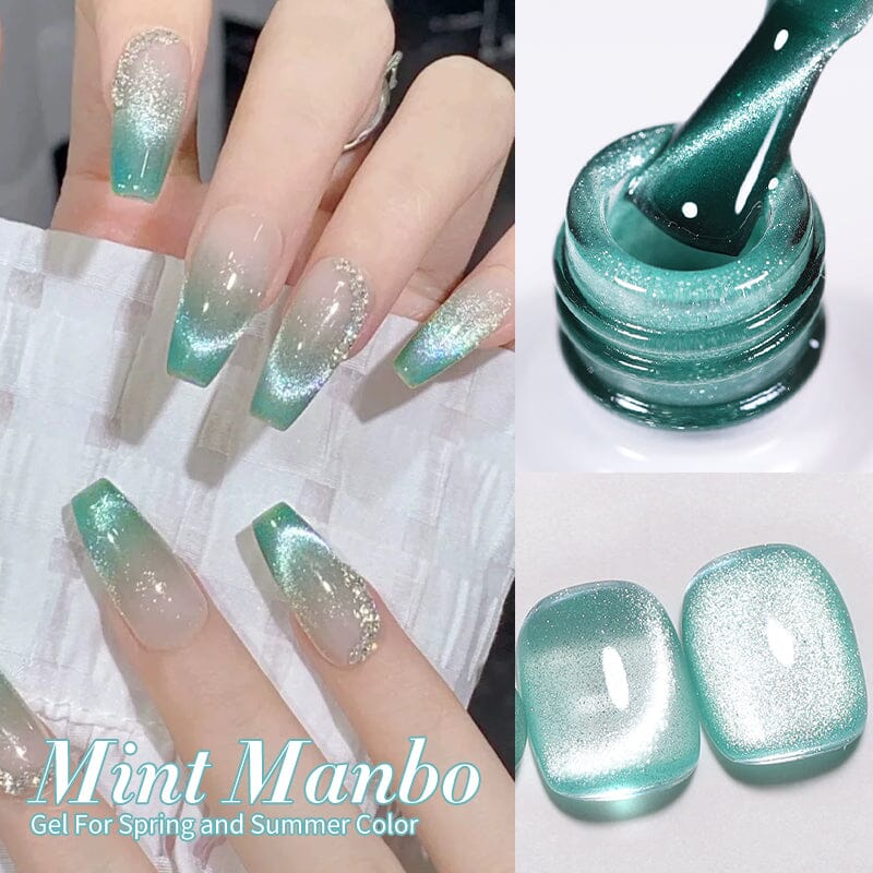 6 Colors Mint Manbo Gel Polish Set 10ml