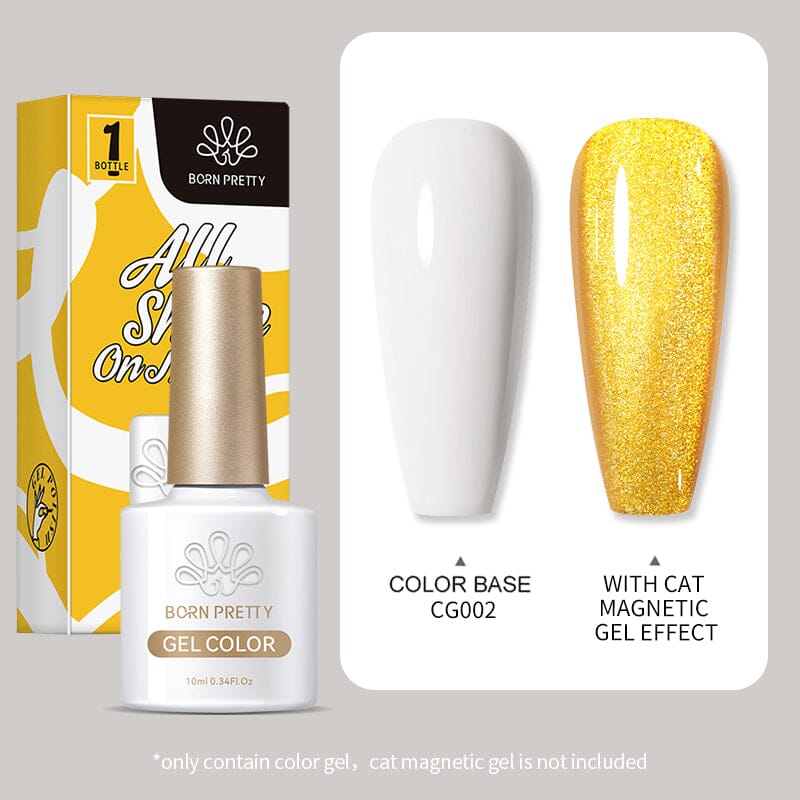 Gold Snowlight Cat Magnetic Gel 10ml