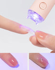 3W LED Nail Lamp 180MAH Type-c Rechargeable White