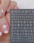 Flowers 3D Nail Sticker TH-1035