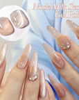 6 Colors Nude Milk Gel Polish Set 10ml