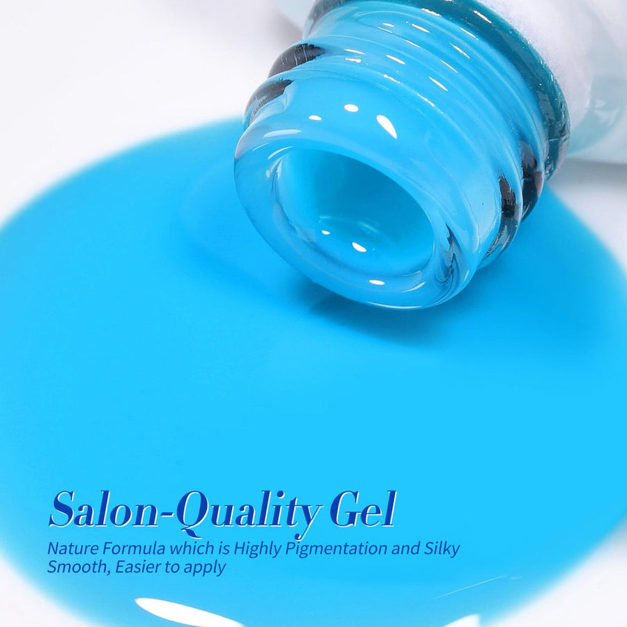 4 Colors Ocean Blue Milky Jelly Gel 7ml