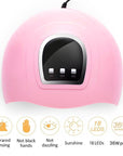 36W Pink UV LED Nail Lamp