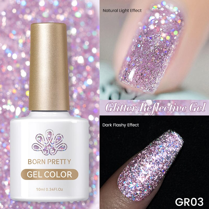 Glitter Reflective Gel Polish 10ml