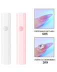 Pink Hexagon Handheld Nail Lamp 3W