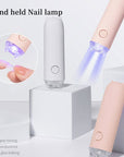 3W LED Nail Lamp 180MAH Type-c Rechargeable White