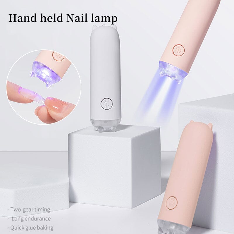 3W LED Nail Lamp 180MAH Type-c Rechargeable White