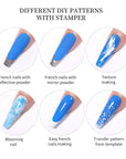 Transparent Nail Stamper Scraper