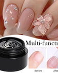 Clear Solid Nail Tips Gel 5ml