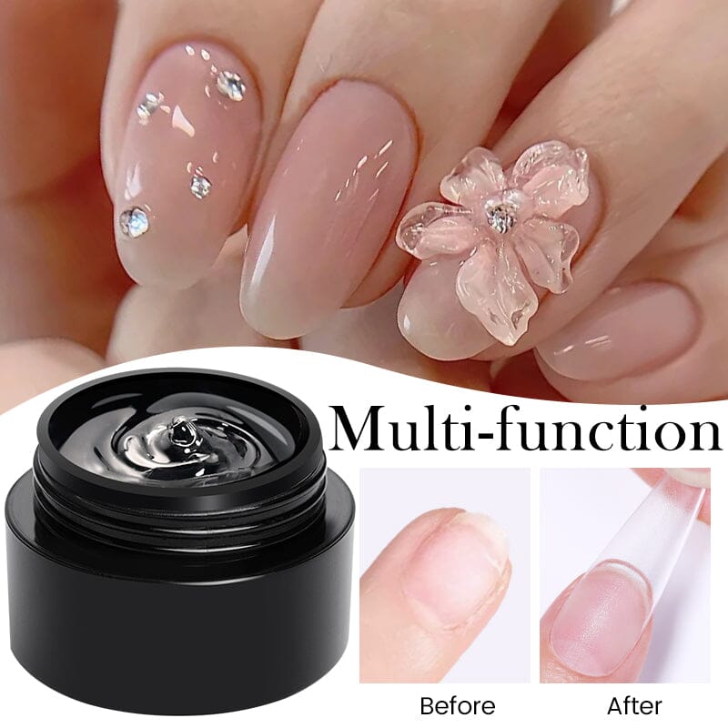 Clear Solid Nail Tips Gel 5ml