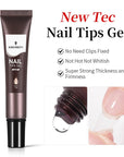 Clear Nail Tips Gel 15g