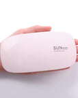 6W Mini UV LED Nail Lamp Pink