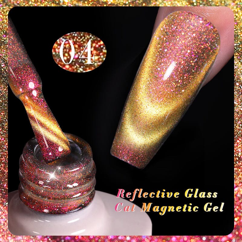 Reflective Glass Cat Magnetic Gel Polish 10ml