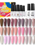 21pcs Gel Polish Set Modern Romance Collection 6ml